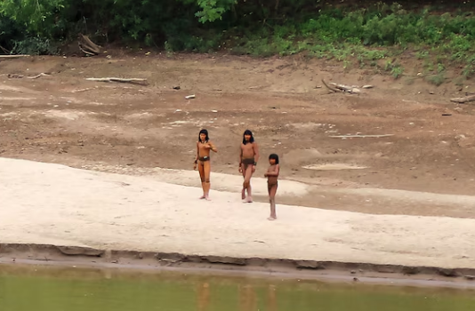 Drone Stumbles Upon an  Drone Stumbles Upon an