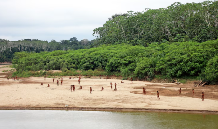 Drone Stumbles Upon an  Drone Stumbles Upon an