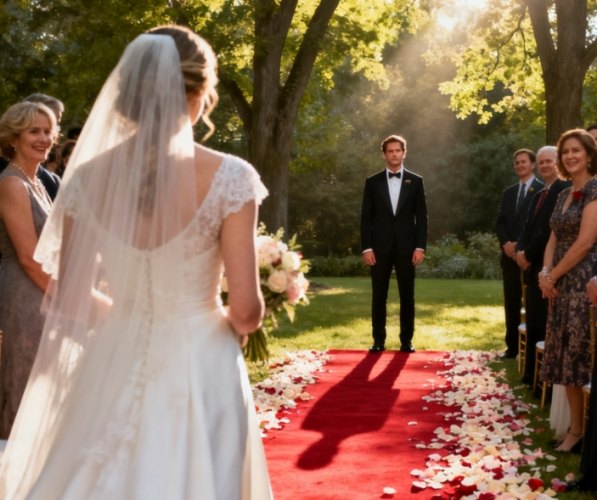 The girl sent a bridesmaid invitation. No one expected that the groom would be "him" The girl sent a bridesmaid invitation. No one expected that the groom would be "him"